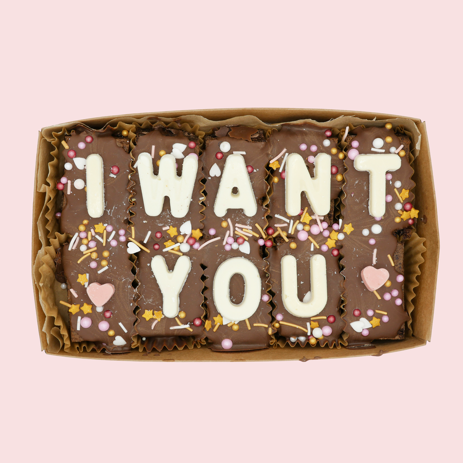 π I WANT YOU Browniegram