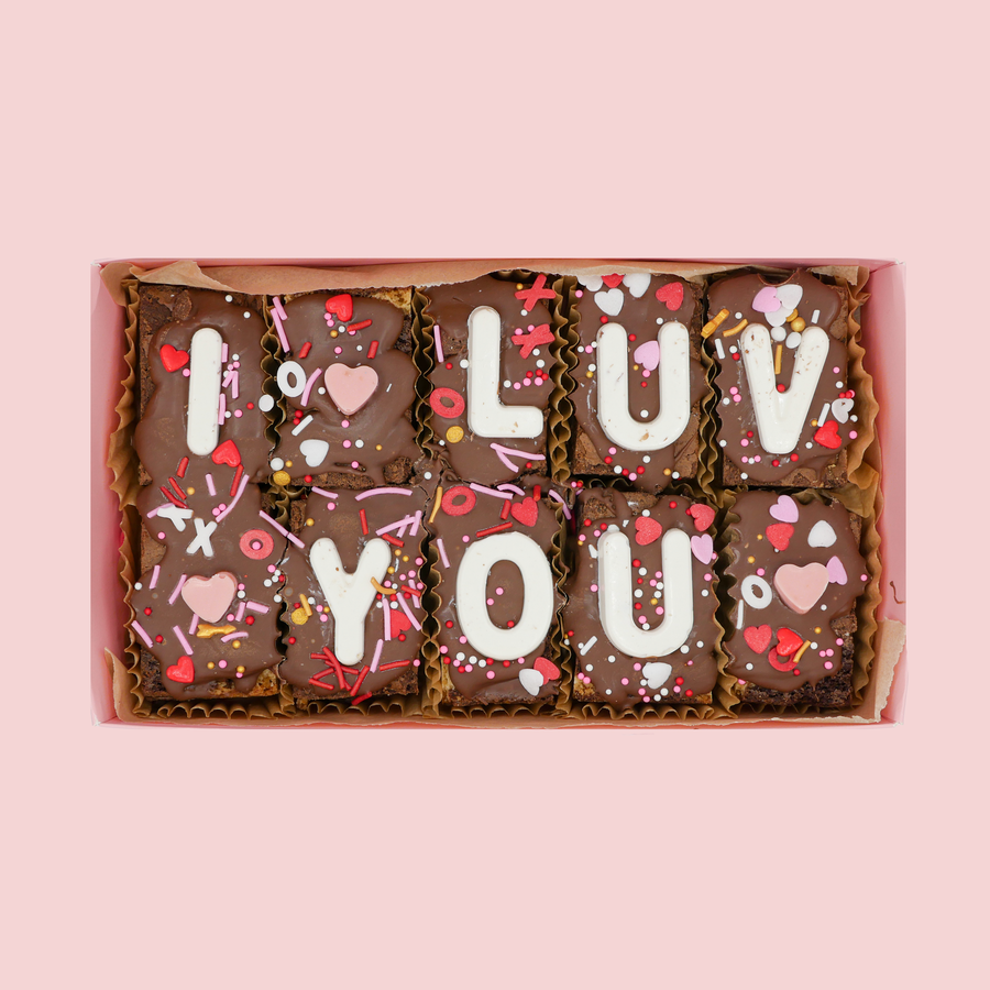 Valentine's Day Browniegram