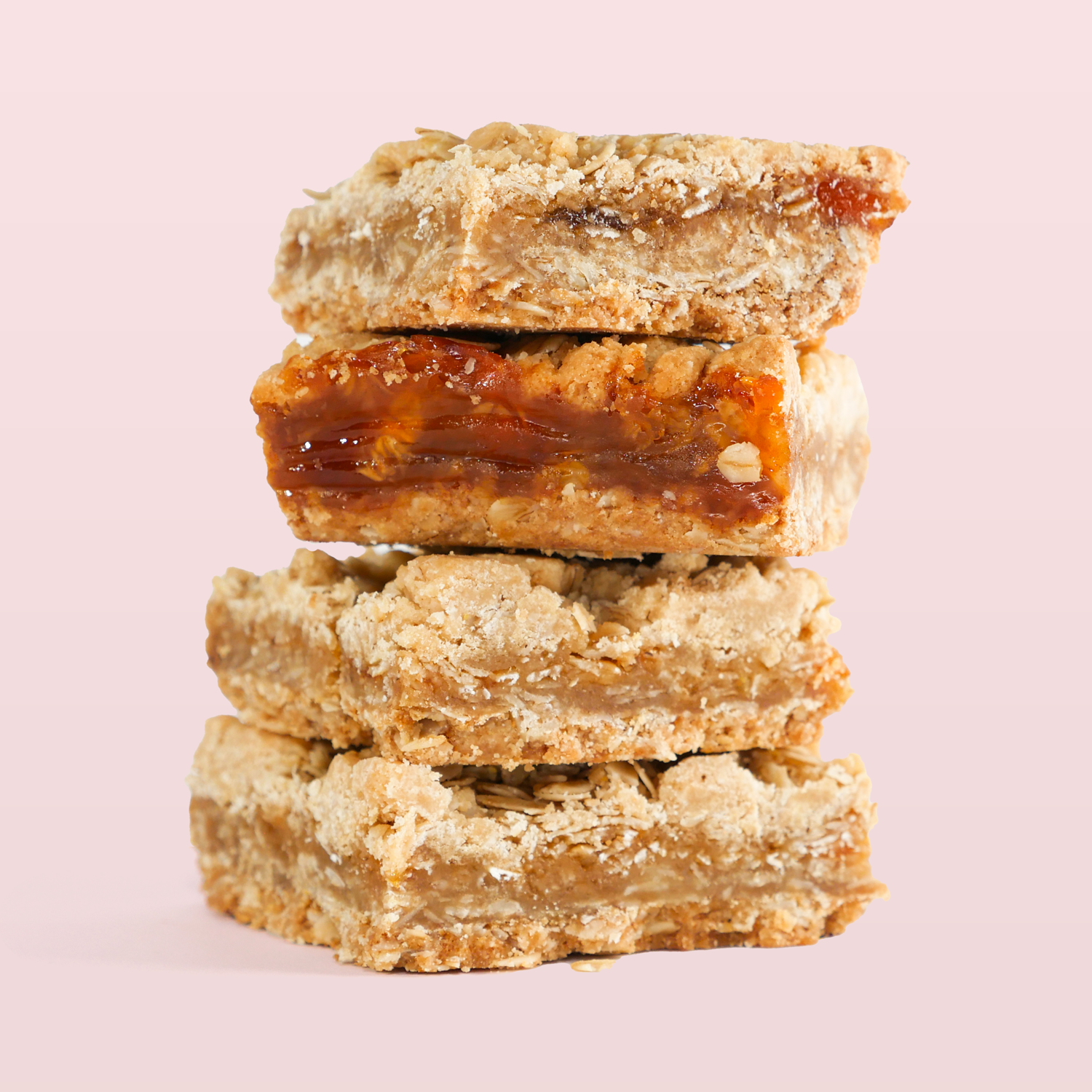 Apricot Oat Crumble Bar The Little Sugars