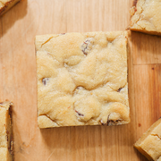 Chocolate Chip Blondie Bars