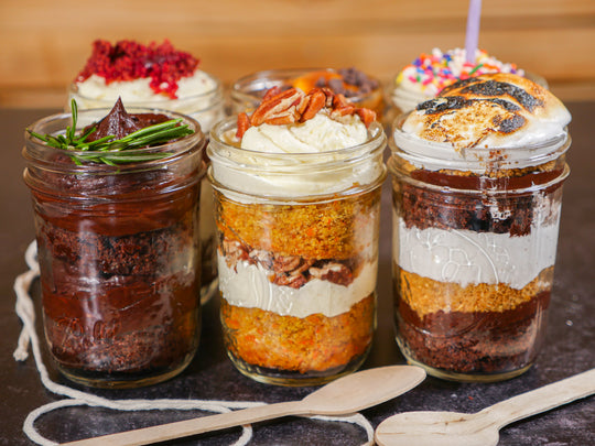 Assorted Cake Jar 6 Pack