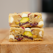 Pistachio White Chocolate Cranberry Bars
