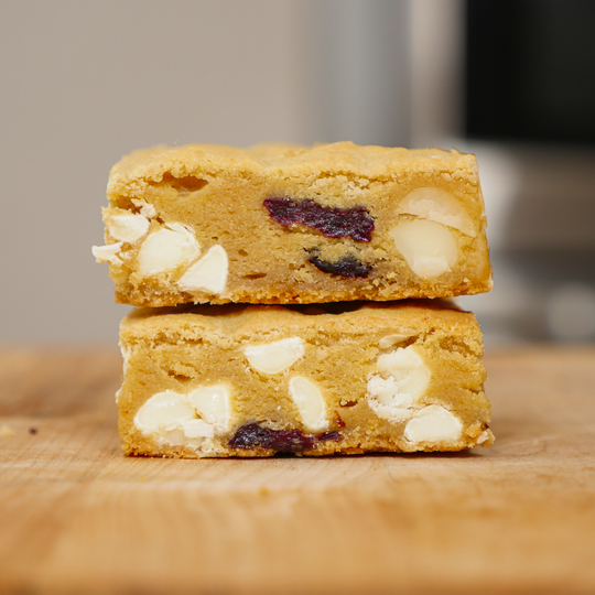 White Chocolate Cherry Macademia Bar