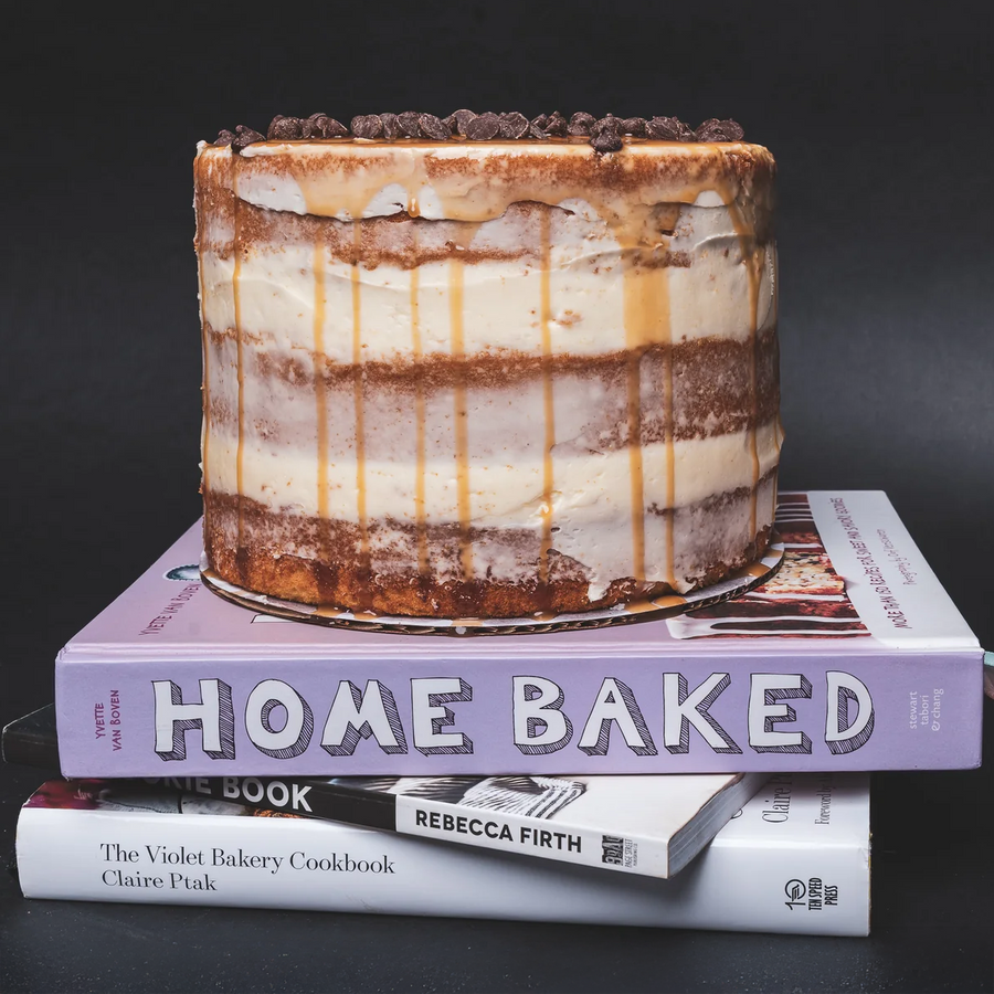 Chocolate Chip Caramel Cake