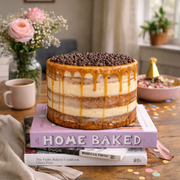 Chocolate Chip Caramel Cake