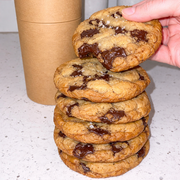 Salted Chocolate Chip Cookies (5-Pack Tube)