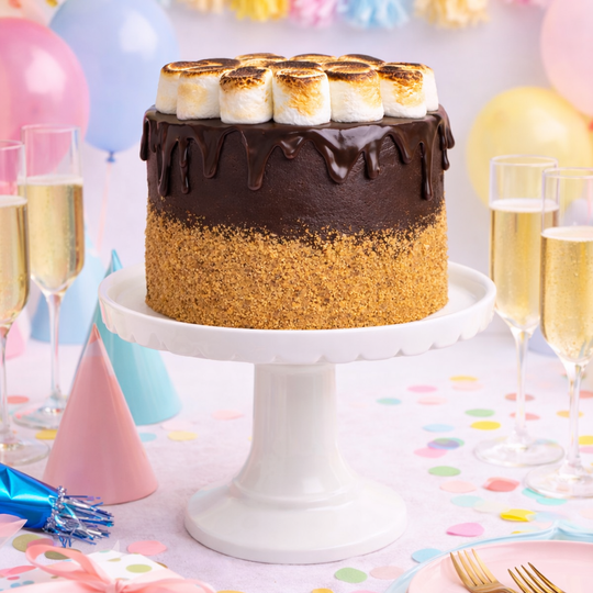 S’mores Chocolate Cake