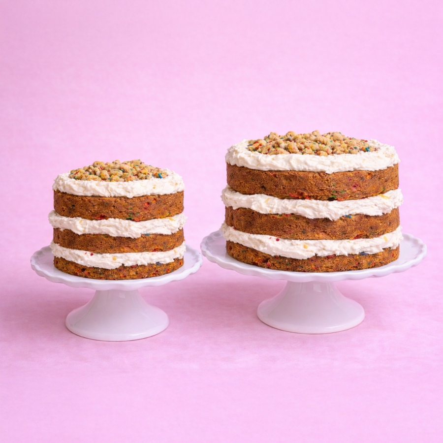 Classic Confetti Birthday Cake