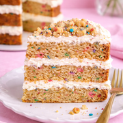Classic Confetti Birthday Cake