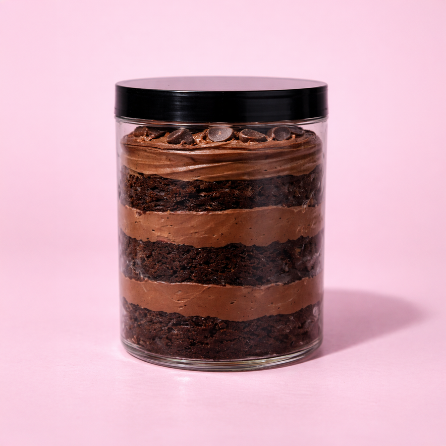 Triple Chocolate Cake Jar (6-Pack)
