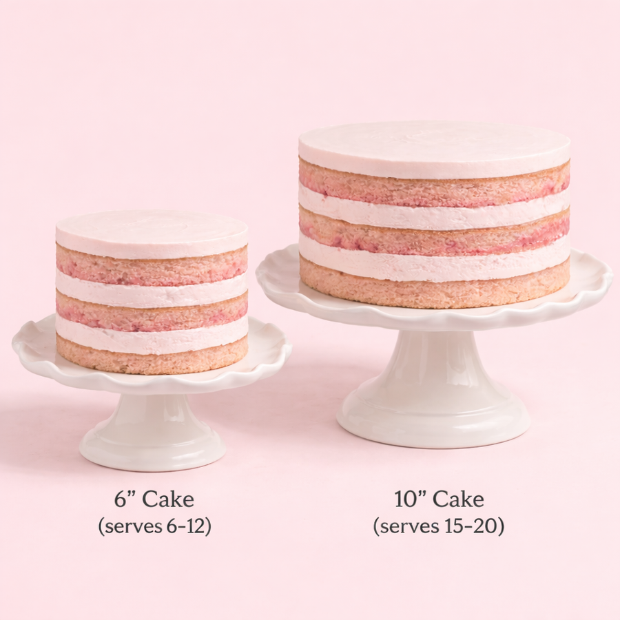 Naked Pink Champagne Cake