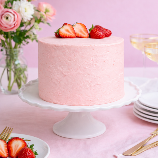 Strawberry Shortcake Cake