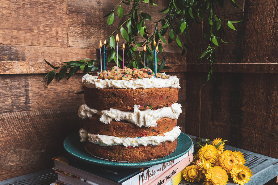 Classic Madeira Birthday Cake Recipe - She Who Bakes