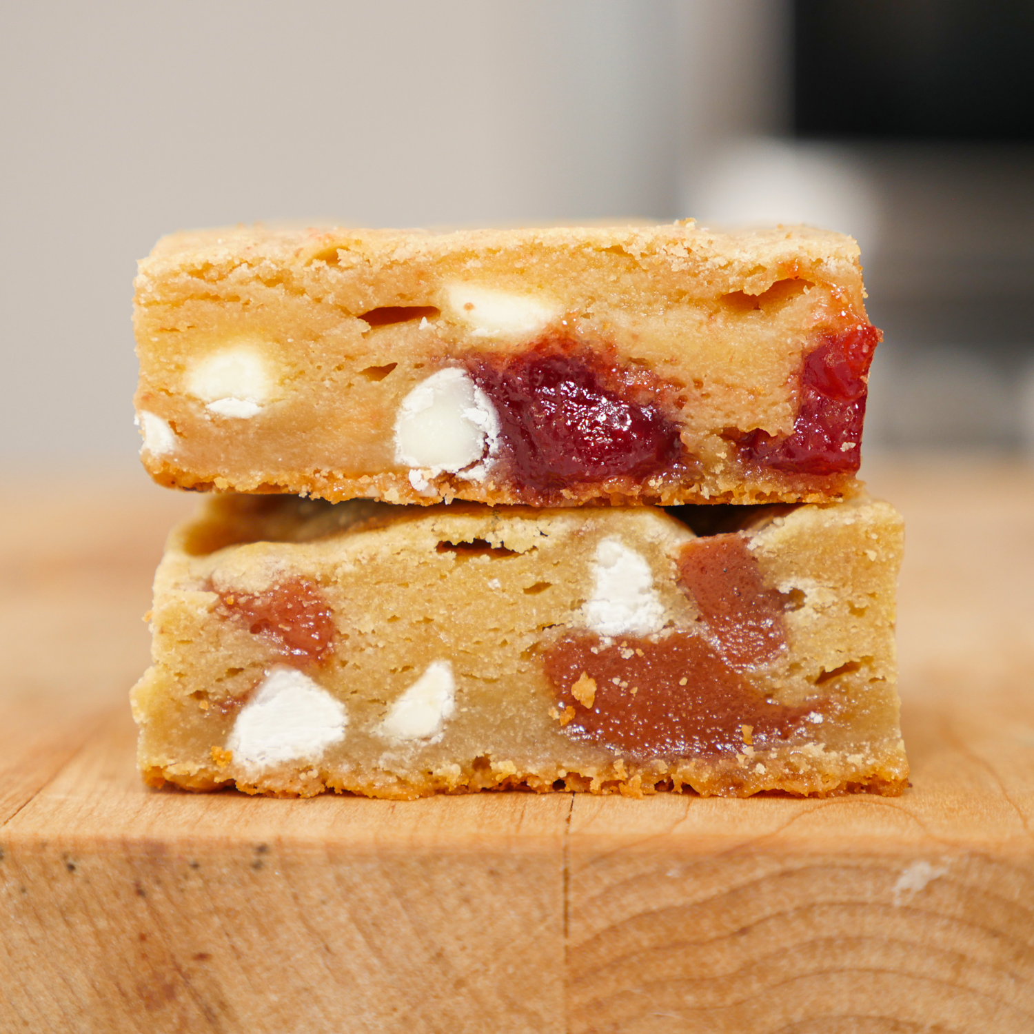 Guava Stack White Chocolate Guava Bars – Gourmet Blondie Dessert Bars (Half Dozen ...