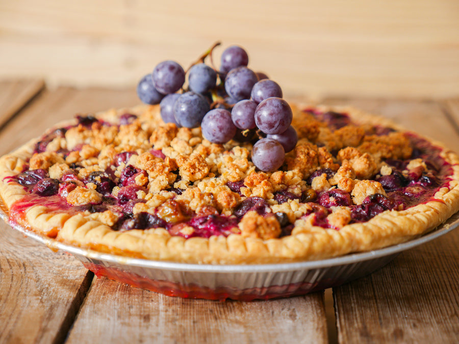 Concord Grape Pie