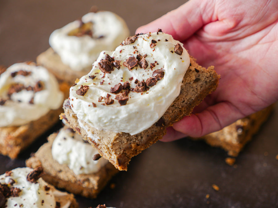 Espresso Cheesecake Bars