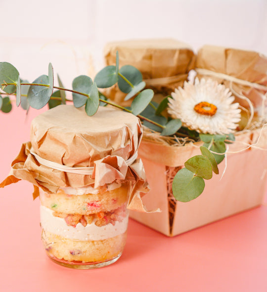 Easter Carrot Cake Jar Basket - 3 Pack