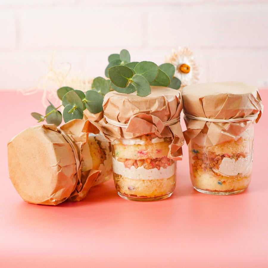 Easter Carrot Cake Jar Basket - 3 Pack
